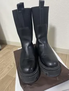 ZARA◎ブラックサイドゴアブーツ　39