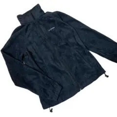 Columbia フリースジャケット フルジップ ブラック レディース S