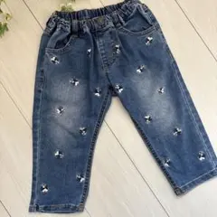 スヌーピー　デニム　90