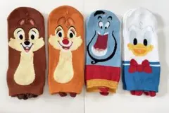 新品未使用⭐︎東京ディズニーリゾート キャラクター靴下4足セット