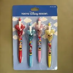 東京ディズニーリゾート ミニー ボールペン 4本セット