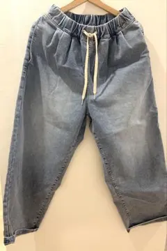 ジャーナルスタンダード　ライトブルー イージーデニムパンツ ワイドパンツ