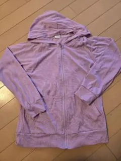 devirock 薄紫 パーカー 140cm