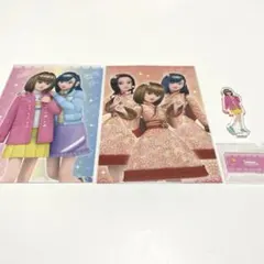 ラブandベリー 花やしき ポストカード アクリルスタンド 3点セット