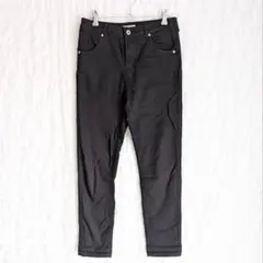 ツーピンク カジュアルパンツ ブラック M ダメージ ストレッチ 万能 着回し