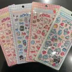ボンボンドロップシール　サンリオ　4種セット