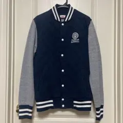 FRANKLIN MARSHALL スタジャンデザイン ネイビー/グレー