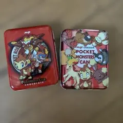 明治 ポケモン チョコレート缶 2個セット
