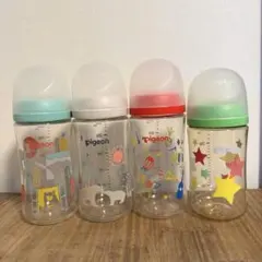 ピジョン　母乳実感　哺乳瓶4本セット 240ml