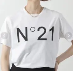 N°21 ヌメロヴェントゥーノ ホワイトロゴTシャツのサムネイル