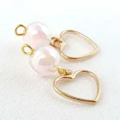 【154】オープンハートイヤリング