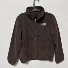 THE NORTH FACE ブラウン　フリース　ジップアップジャケット　7-8