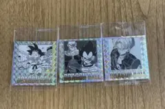 ドラゴンボール40周年記念ウエハースシール3枚セット