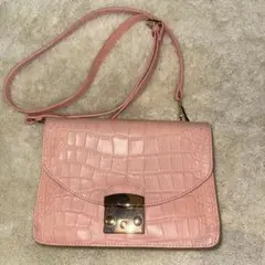 cat in thecloset　財布機能付きショルダーバッグ　ピンク