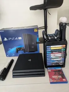 PS4 Pro 本体 ソフト コントローラー セットのサムネイル