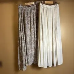 ロングスカート　2着まとめ売り