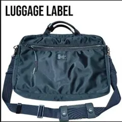 【廃盤品】 ラゲッジレーベル 2Way ブリーフケース ストラップ付き ブラックのサムネイル