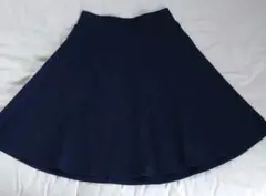 【古着・訳あり】レディース ネイビー フレアミニスカート アズノゥアズピンキー