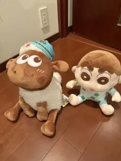 完全新品　マサオくん＆ひつじのショーン ぬいぐるみセット
