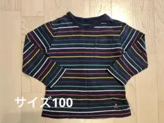 ⿻baby GAPストライプ長袖カットソー　サイズ100⿻