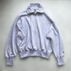 美品　RUSSELL ATHLETIC ハーフジップ　スウェット　トレーナー