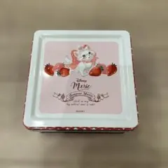 ディズニーストア　マリーちゃん　缶