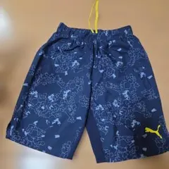 プーマハーフパンツ　150　紺色