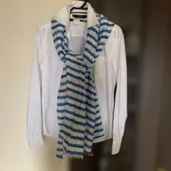 MaxMara さわやかな長袖ホワイトシャツ S 値下げしました！