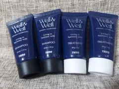 Well&Well シャンプー トリートメント 4本セット