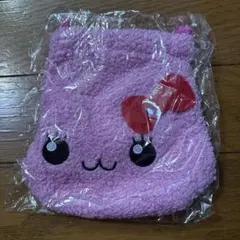 しずくちゃん★もこもこ 巾着ポーチ うるおいちゃん