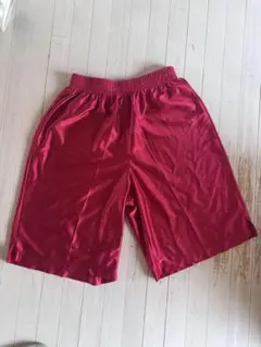 Three Point バスケットボールパンツ レッド SSサイズのサムネイル