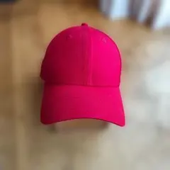 NEW ERA ニューエラ 赤色 コットンキャップ