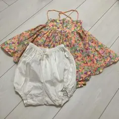 MARLMARL　doudou dress　ワンピース　ブルマ　花柄　セットのサムネイル