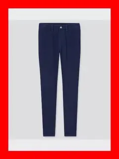 XL　ウルトラストレッチデニムレギンスパンツ ブルー　ユニクロ ネイビー