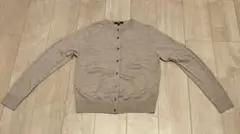 UNIQLO ベージュ カーディガン 長袖