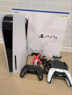 PlayStation 5 (PS5) 本体 + コントローラー2個 1200