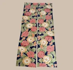 鳳凰刺繍 敷物 タペストリー レッド - メルカリ