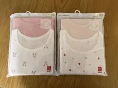 ユニクロBABY 肌着インナー 長袖4着 サイズ100