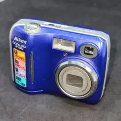 Nikon COOLPIX 4100 デジカメ コンデジ ブルー 青 ジャンクのサムネイル