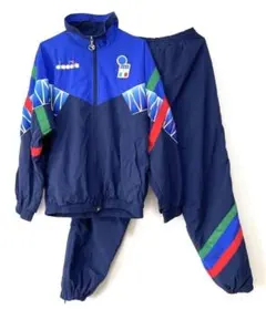 激レアDiadora1994イタリアW杯ジャケットセットアップ上下 90sのサムネイル