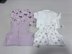 ユニクロ　アカチャンホンポ　ベビー肌着4枚セット　70