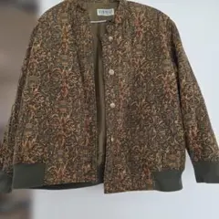 VINVERT 装飾的なパターン ボンバージャケット