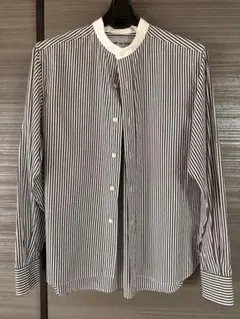 月うさぎ様専用　STAMP AND DIARY ストライプ長袖シャツ