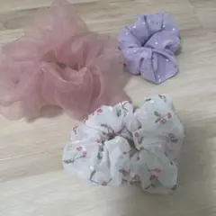 シュシュ　3点セット