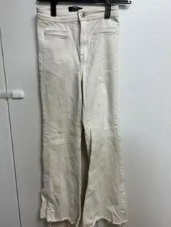 【ベルシュカ】ジーンズ　白デニム