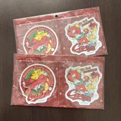 ポケモンセンターヒロシマ カープ コラボ ステッカー セット 新品 未開封品