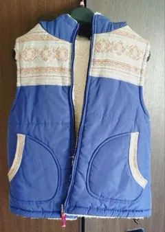 【即購入可】リバーシブル　ダウンベスト