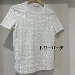 早い者勝ち！値下げ！TORY BURCH 半袖Tシャツ ホワイト XSのサムネイル