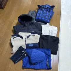 150 160 モンベルダウン　アウターセット