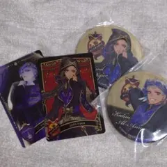 ツイステ twst 缶バッジ メタルカード